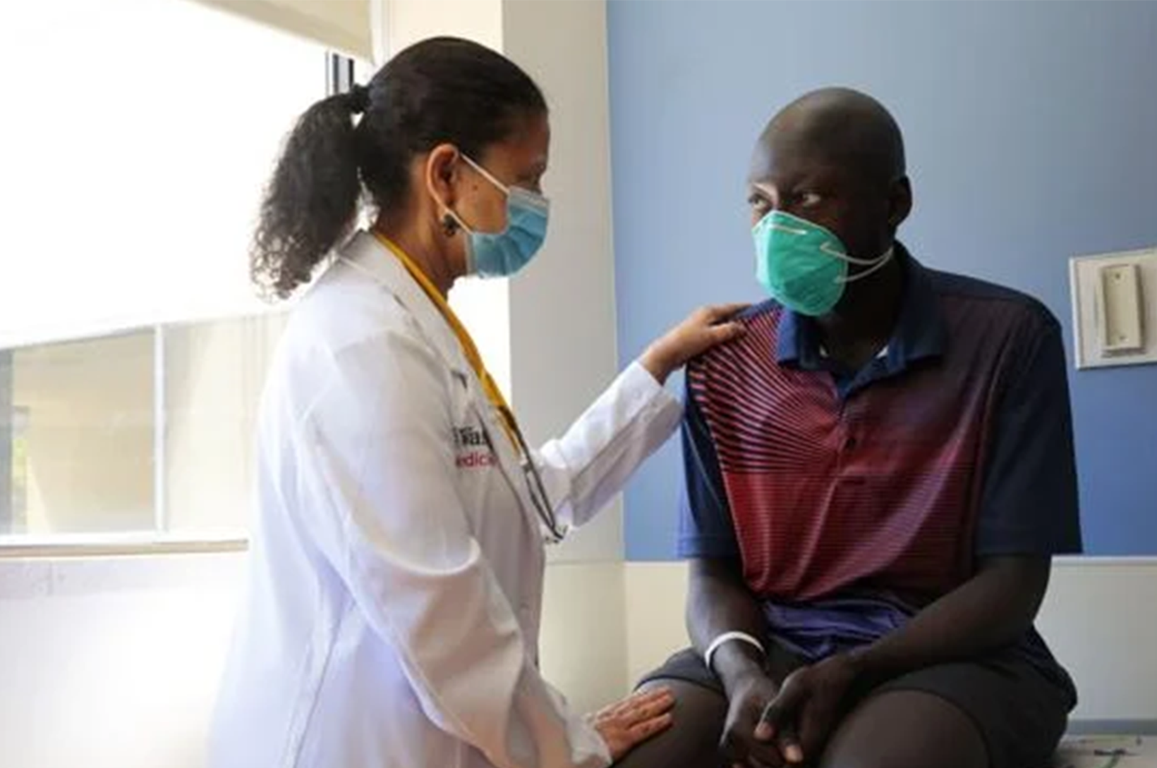 Groundbreaking Treatment in St. Louis - newsroom A physician treats a patient at St. Louis Children's Hospital